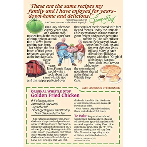 Original Whistlestop Cafe Recipes | Batter Mix For Chicken | 9-O