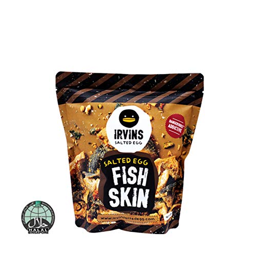 Irvins Salted Egg Fish Skin Crisps 105G
