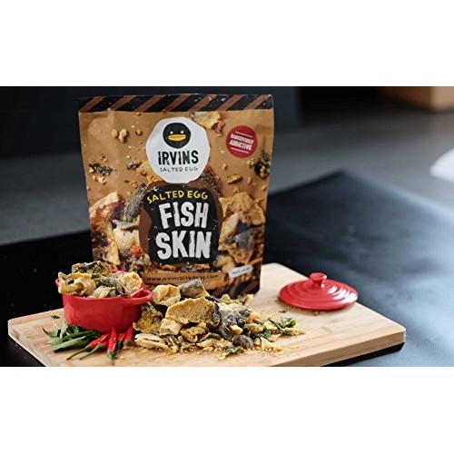Irvins Salted Egg Fish Skin Crisps 230G