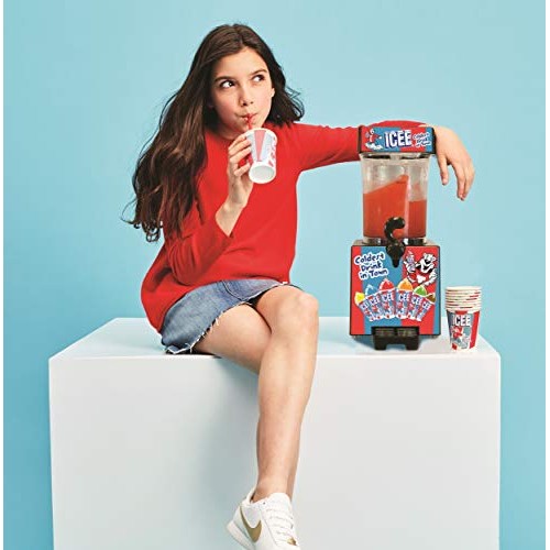 Iscream Genuine Icee Brand Cherry Flavor Syrup For Icee At Home