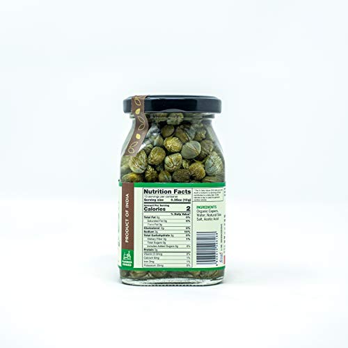 Ishka Farms Premium Organic Capers In Brine Capote - Usda 100%