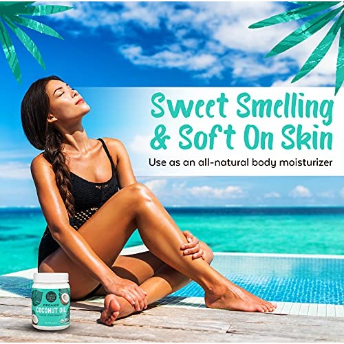 Island Fresh Superior Organic Virgin Coconut Oil, 54 Ounce