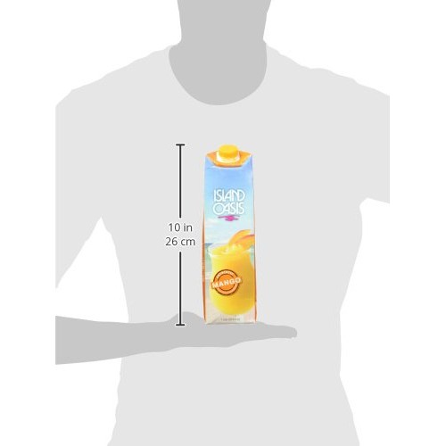 Island Oasis Sb3X Premium Banana Drink Mix Bottle, 1 L