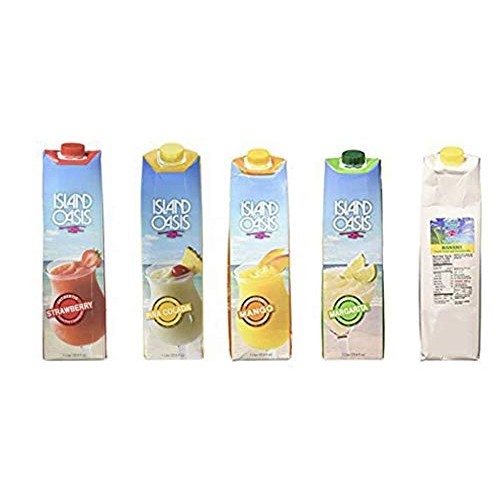 Island Oasis Premium Drink Mix, 1 Liter Bottle Pick 3 Flavors