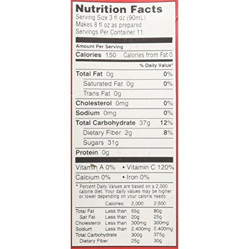 Island Oasis Sb3X Premium Strawberry Drink Mix Bottle, 1 L