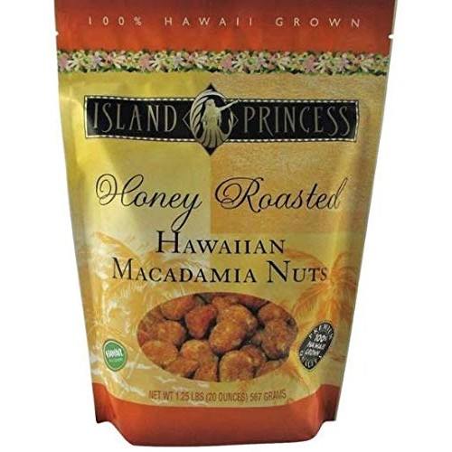 Honey Roasted Hawaiian Macadamia Nuts - 1.25 Lbs 20 Ounces 567