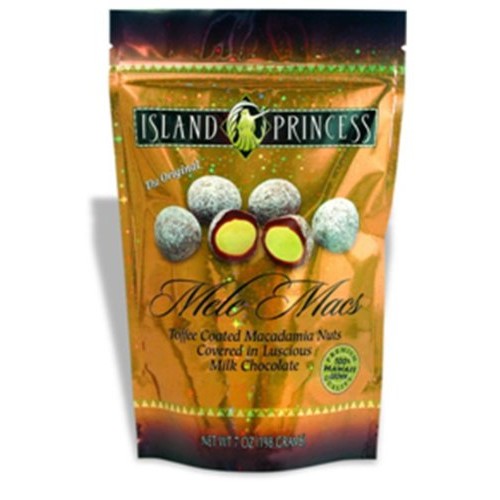 Mele Macs Chocolate Toffee Macadamia Nuts 7Oz Bag