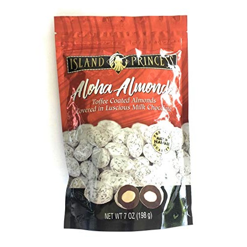 Island Princess Aloha Almonds Toffee Coated Almonds in Milk Choc...