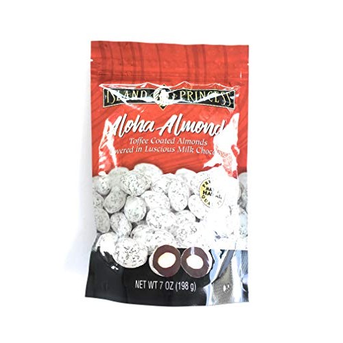 Island Princess Aloha Almonds Toffee Coated Almonds in Milk Choc...