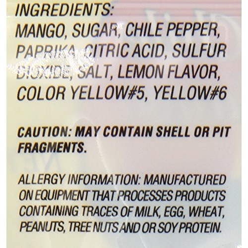 Island Snacks Chile Mango, 4-Ounce Pack Of 6