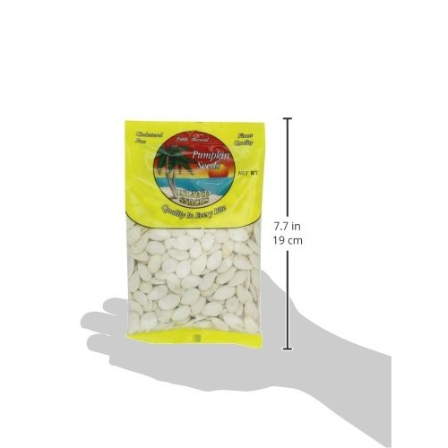Island Snacks Pumpkin Seeds, 3 Ounce Pack Of 6