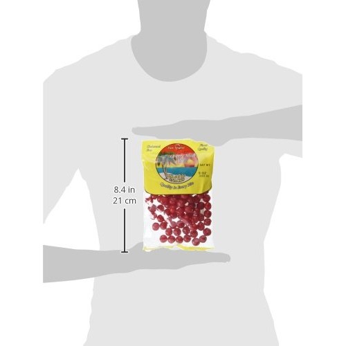 Island Snacks Sour Balls, Cherry, 9 Ounce, 6 Count