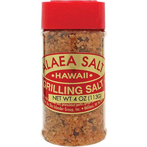 Hawaiian Alaea Red Grilling Salt &Amp; Spices 4 Oz.