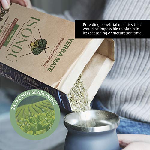 Isondu Organic Yerba Mate Loose Leaf Tea -Traditional South Amer