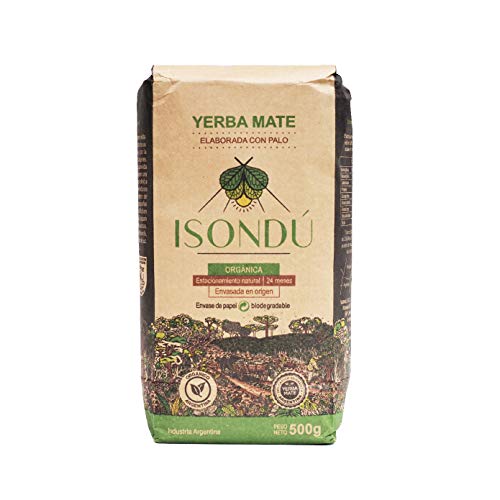 Isondu Organic Yerba Mate Loose Leaf Tea -Traditional South Amer