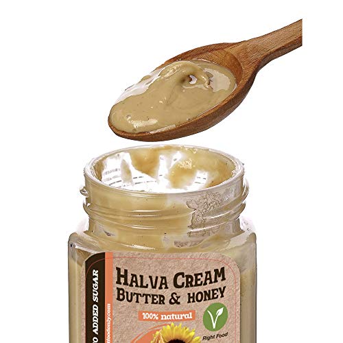Halva Cream Butter With Honey | Creamy Natural Sweet Spread | No