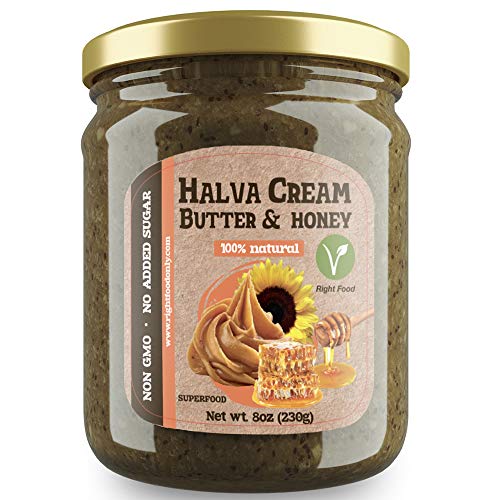 Halva Cream Butter With Honey | Creamy Natural Sweet Spread | No