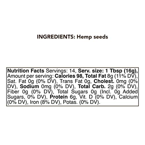 Hemp Seed Butter Urbech 8Oz 230G Non-Gmo Seed Spread | Sugar F
