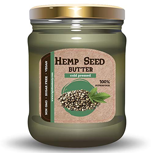 Hemp Seed Butter Urbech 8Oz 230G Non-Gmo Seed Spread | Sugar F