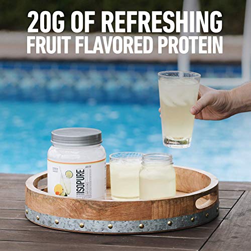 Isopure Infusions, Refreshingly Light Fruit Flavored Whey Protei