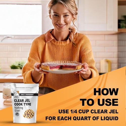 It's Just - Clear Jel Cook Type, 15oz