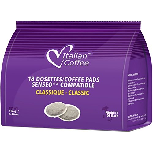 Italian Coffee Pads Compatible With Senseo Machines 3 Flavors M