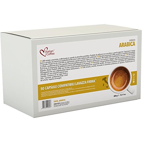 Italian Coffee Capsules Compatible With Rivo Machines Arabica,