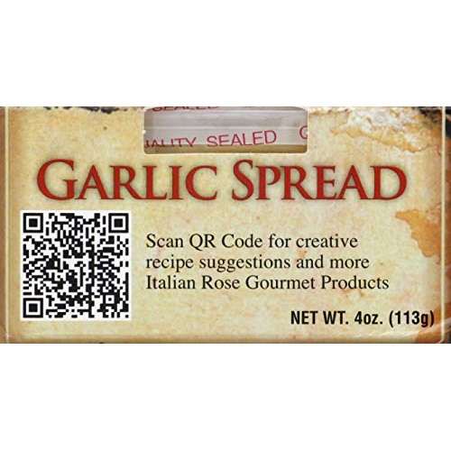 Italian Rose Garlic Butter Spread Pack of 2 4 oz Tubs