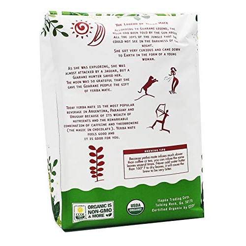 Select Organic Yerba Mate Unsmoked With Stems 5 Lbs 2.27 Kg