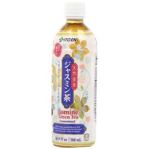 Ito En Jasmine Green Tea, Unsweetened, 16.9 Ounces Pack Of 12