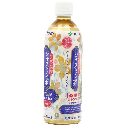 Ito En Jasmine Green Tea, Unsweetened, 16.9 Ounces Pack Of 12