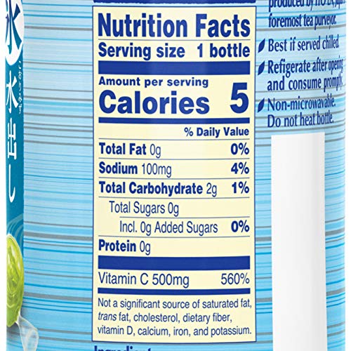 Ito En Oi Ocha Cold Brew Matcha Green Tea Unsweetened 16.9 Ounce