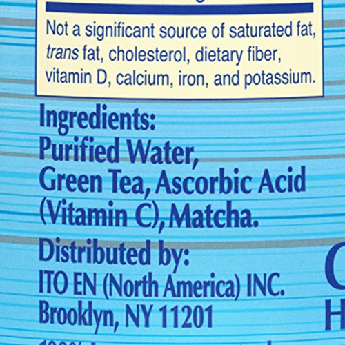 Ito En Oi Ocha Cold Brew Matcha Green Tea Unsweetened 16.9 Ounce