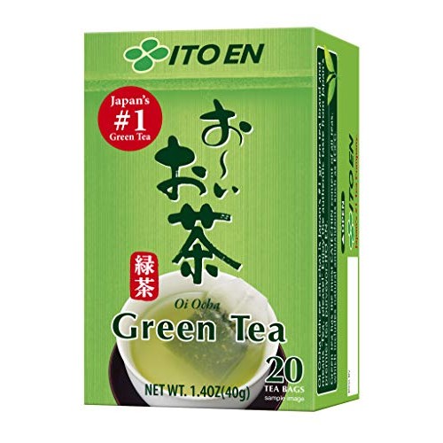 Ito En Oi Ocha Green Tea, 20-Count, 1.4 Ounce Boxes Pack of 4