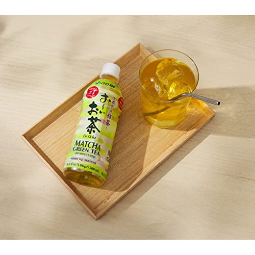 ITO EN Oi Ocha Matcha Green Tea Unsweetened, 16.9 Ounce Bottle ...