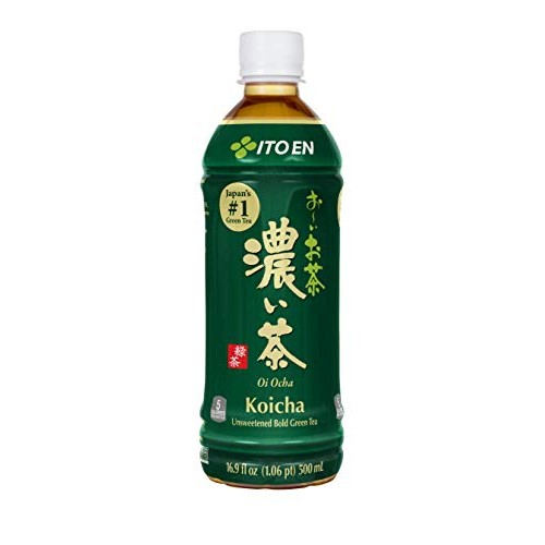 Ito En Oi Ocha Unsweetened Bold Green Tea, 16.9 Fluid Ounce Pac