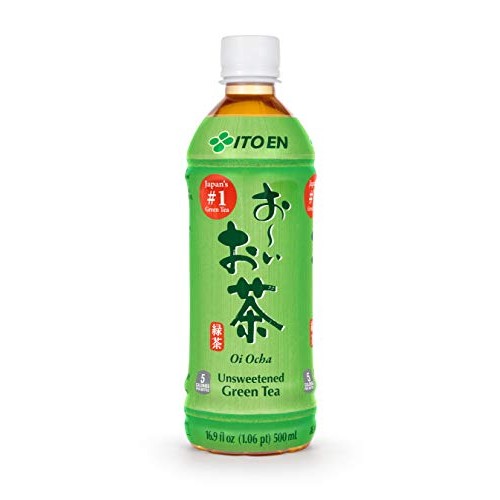 Ito En Oi Ocha Green Tea, Unsweetened, 16.9 Fluid Ounce Pack Of