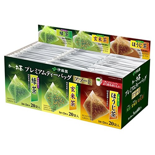 Itoen - Premium Tea Bag Set 60 Packs : Ryokucha Sencha Green Te