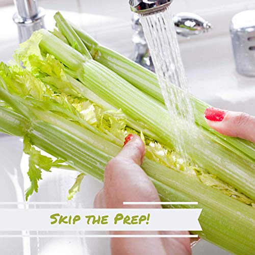 Dried Celery Flakes by Its Delish, 5 OZ Jumbo Reusable Containe...