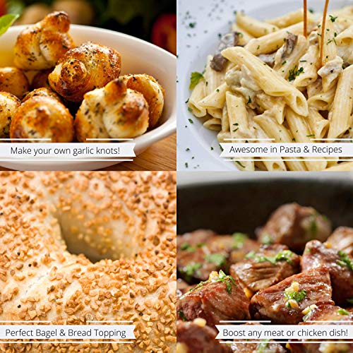 Dried Minced Garlic By Its Delish – 19 Oz Large Jar – Fresh, Pur