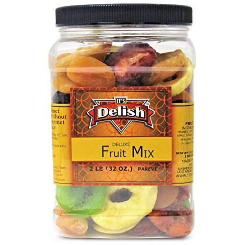 Dried Mixed Fruit With Prunes By Its Delish, 2 Lbs 32 Oz Jumb