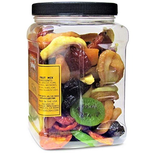 Dried Mixed Fruit With Prunes By Its Delish, 2 Lbs 32 Oz Jumb