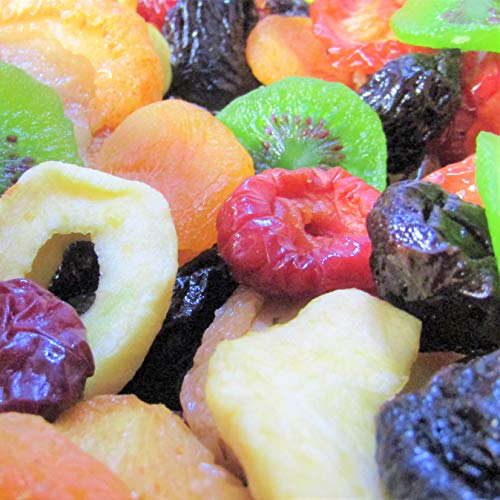 Dried Mixed Fruit With Prunes By Its Delish, 5 Lbs Bulk | Snack