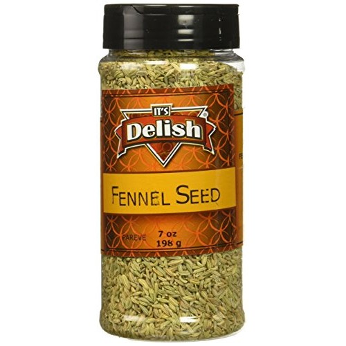 Fennel Seeds All Natural By Its Delish, Medium Jar