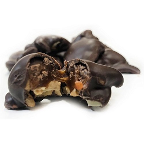 Gourmet Cashew Caramel Clusters With Dark Chocolate By Its Deli