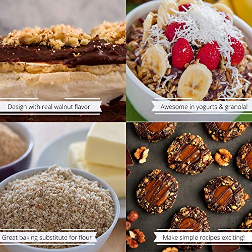 Gourmet Ground Walnuts Pure Kosher Walnut Meal By Its Delish –