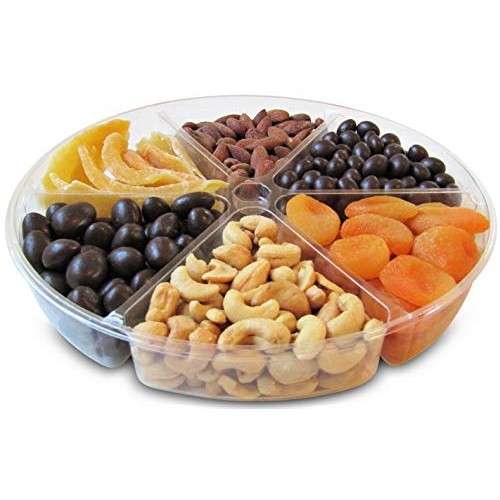 Gourmet Holiday Chocolate, Dried Fruit And Salted Nuts Large Gif