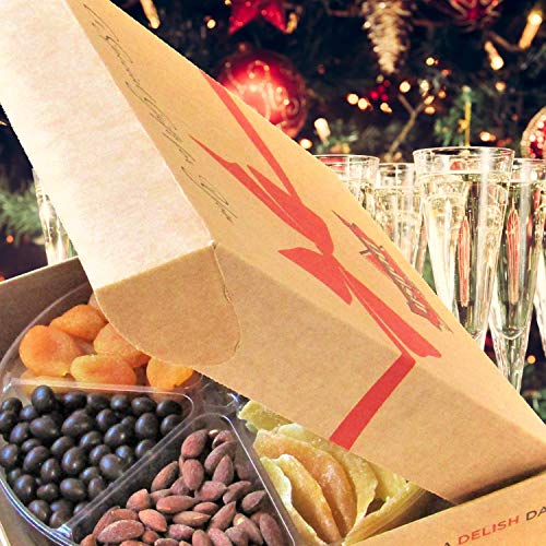 Gourmet Holiday Chocolate, Dried Fruit And Salted Nuts Large Gif