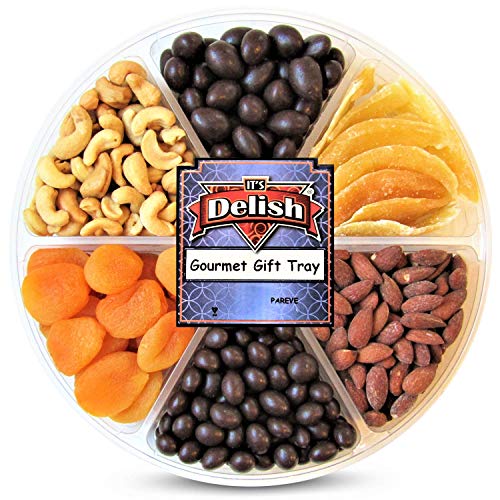 Gourmet Holiday Chocolate, Dried Fruit And Salted Nuts Large Gif
