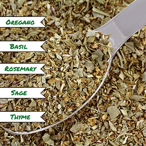 Gourmet Italian Seasoning By Its Delish – 9 Oz Jumbo Reusable C